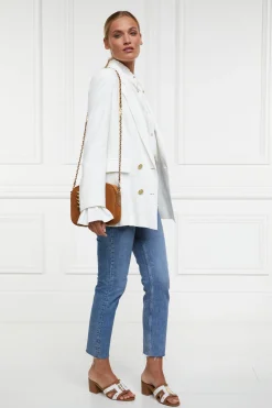Monogram Mule (Tan Canvas)