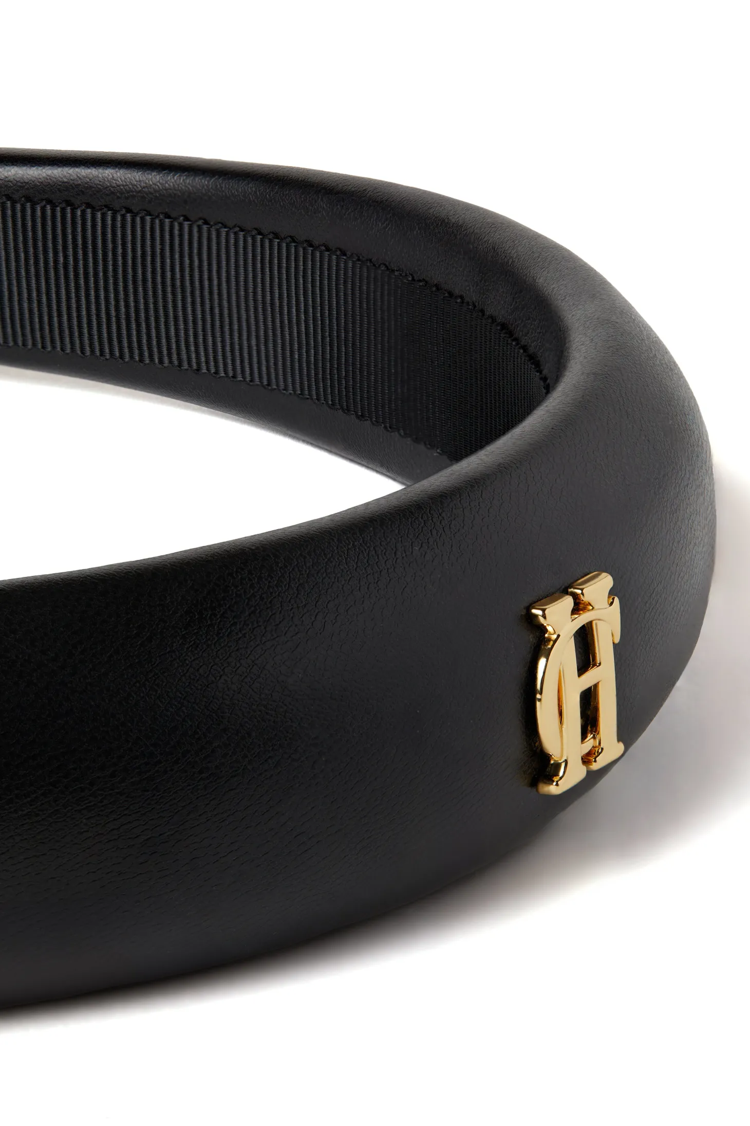 Narrow Headband (Black PU)