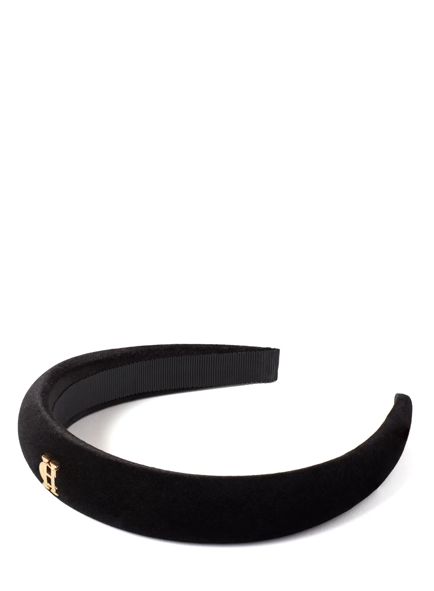 Narrow Headband (Black Velvet)