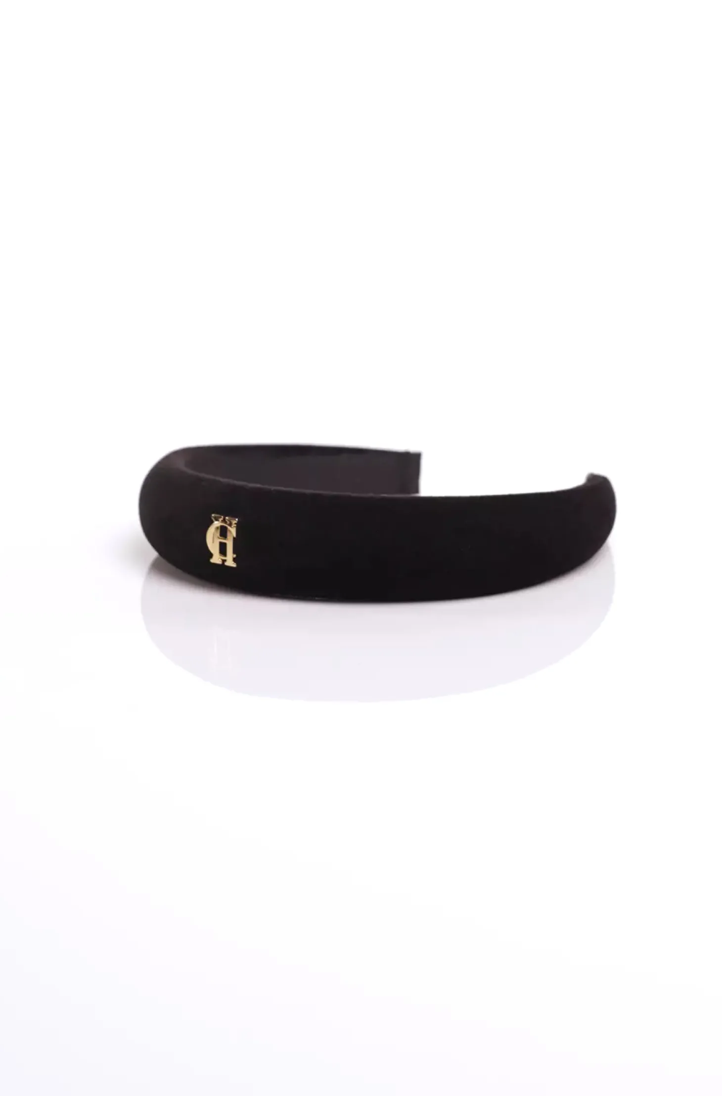 Narrow Headband (Black Velvet)