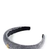Narrow Headband (Silver Crystal)