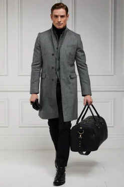 Nehru Gilet (Mono Herringbone)