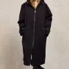 One-Size Waterproof Coat (Black)