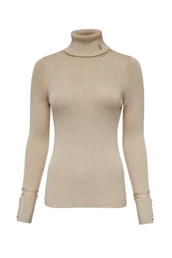 Painswick Roll Neck (Biscuit)
