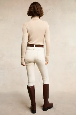 Painswick Roll Neck (Biscuit)