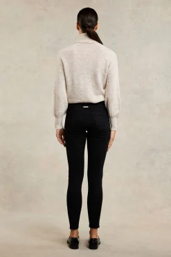 5 Pocket Jodhpur Jean (Black)