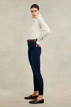 5 Pocket Jodhpur Jean (Dark Indigo)