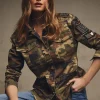 Premium Artillery Jacket (Washed Camo)