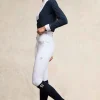 Premium Competition High Rise Breeches (White)