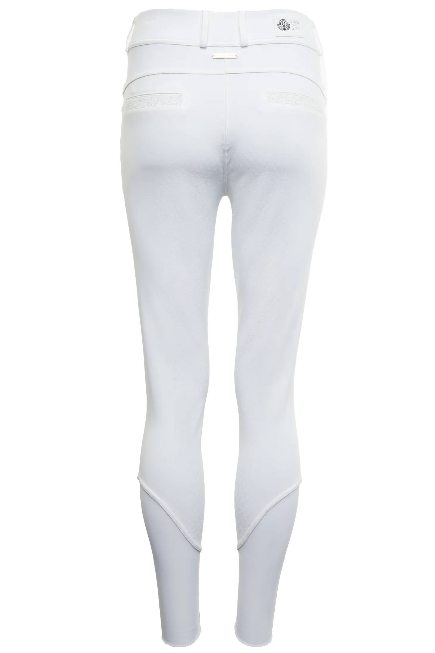 Premium Competition Mid Rise Breeches (White)
