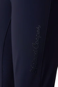 Premium High Rise Breeches (Yale Blue)