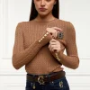 Princeton Crew Neck Knit (Dark Camel)