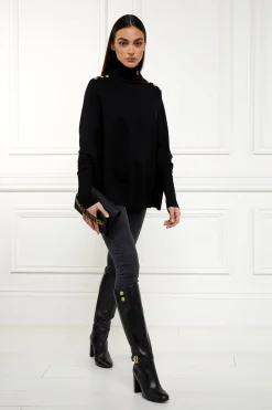 Queensbury Cape Knit (Black)