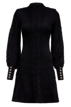 Rachel Mini Dress (Black)