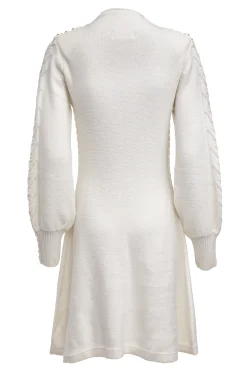 Rachel Mini Dress (Oyster)