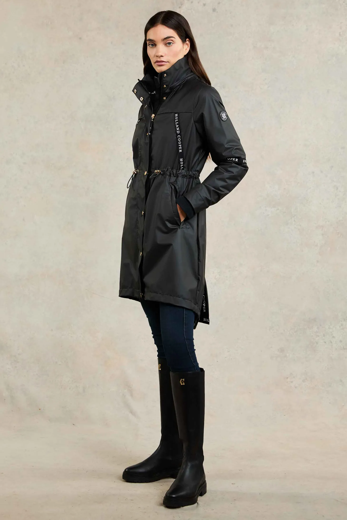 Rain Coat (Matte Black)