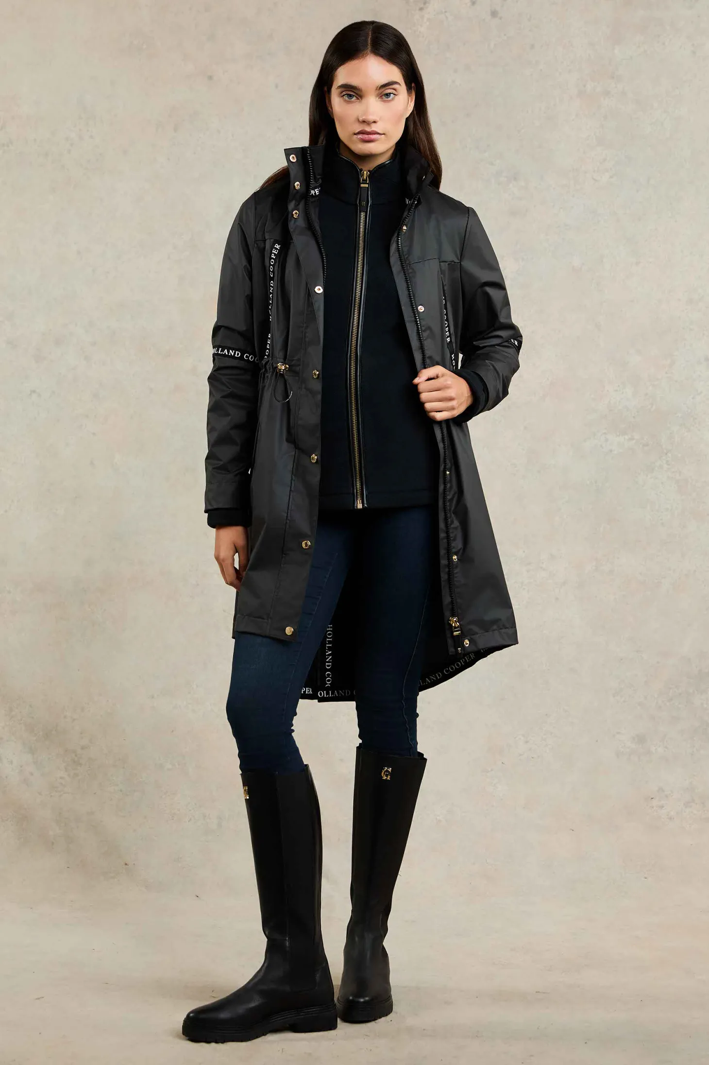 Rain Coat (Matte Black)