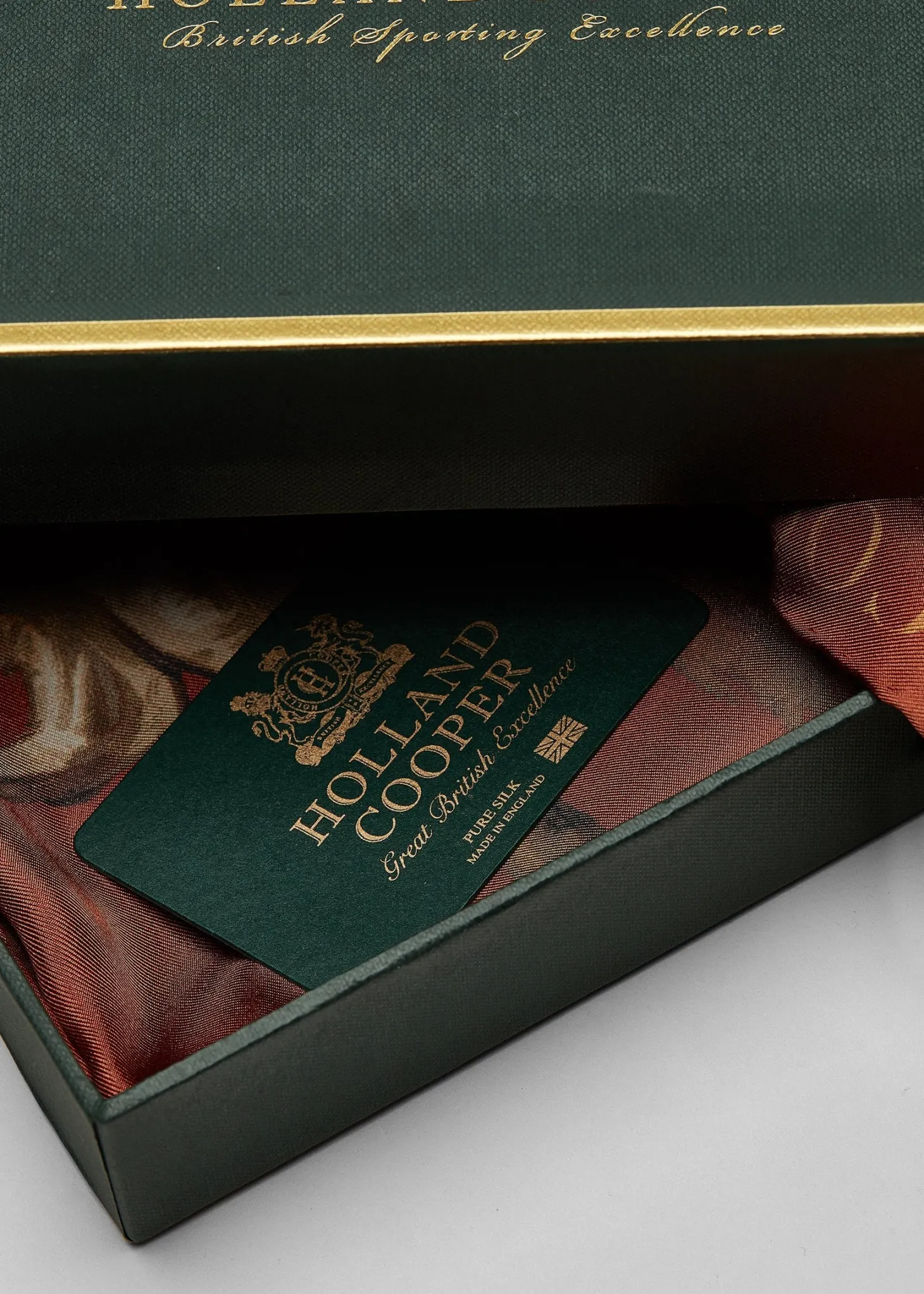 Regal Horse Silk Scarf (Caramel)