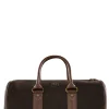 Regency Holdall (Brown Herringbone)
