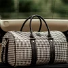 Regency Holdall (Ecru Houndstooth)