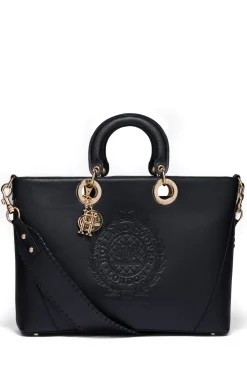 Regency Leather Tote (Black)