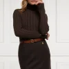 Regency Skirt (Chocolate Herringbone)