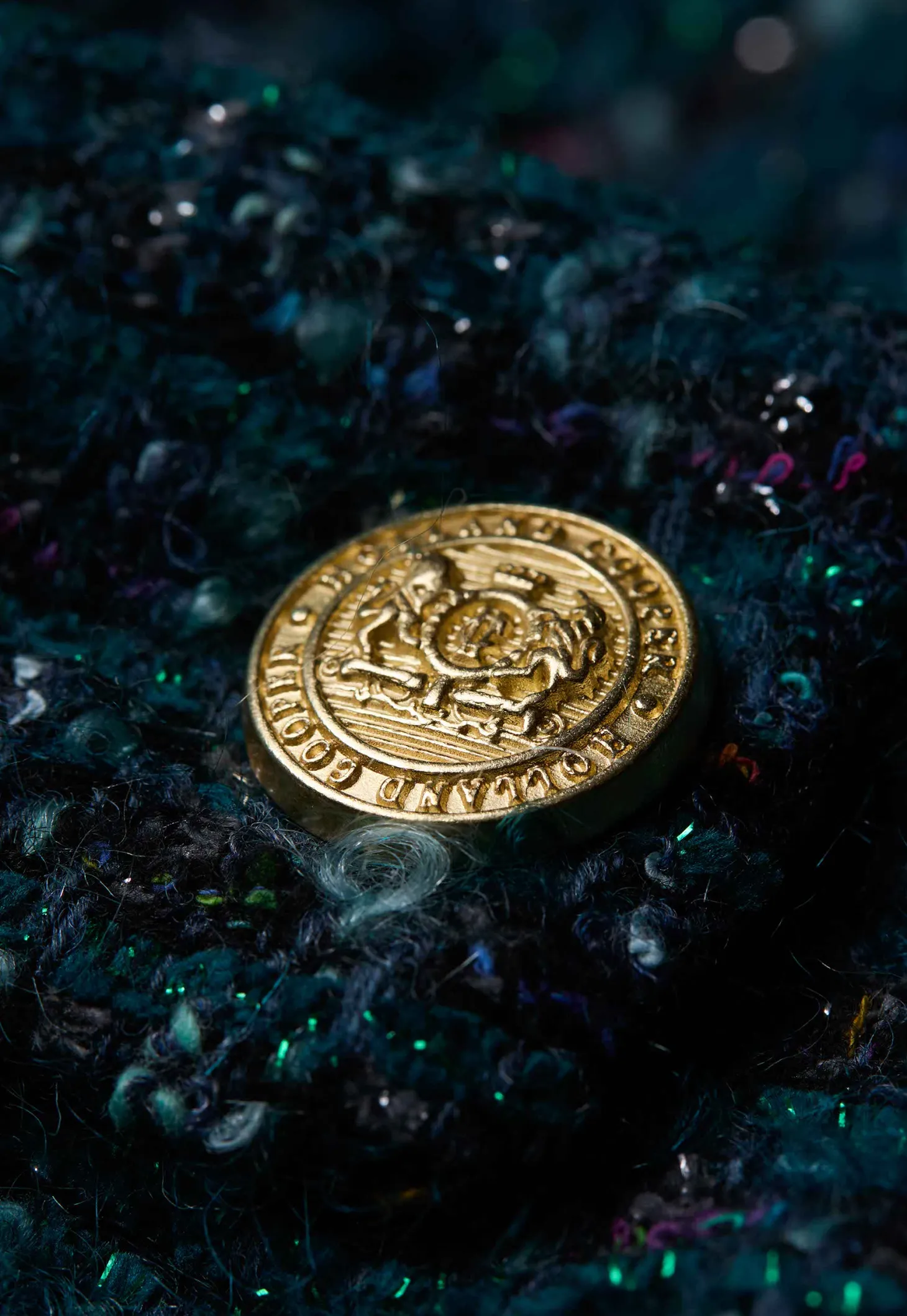 Regency Skirt (Emerald Boucle)