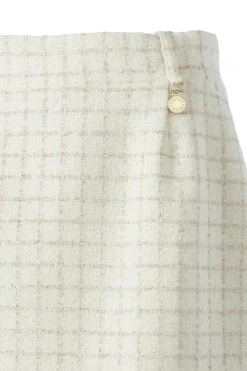 Regency Skirt (Ivory Sparkle Tweed)