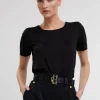 Relax Fit Crew Neck Tee (Black)