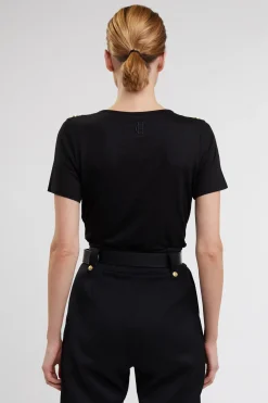 Relax Fit Crew Neck Tee (Black)