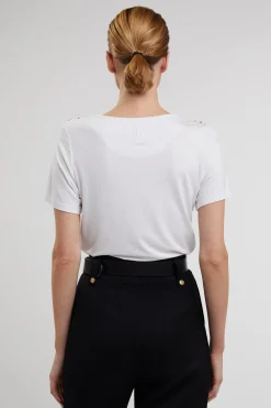 Relax Fit Crew Neck Tee (White)