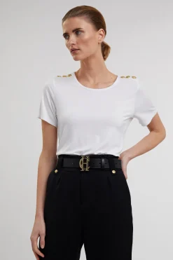 Relax Fit Crew Neck Tee (White)