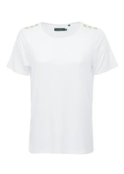 Relax Fit Crew Neck Tee (White)