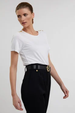 Relax Fit Crew Neck Tee (White)