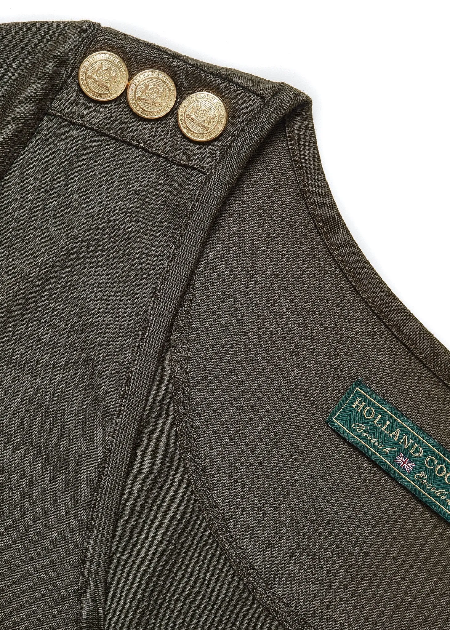 Relax Fit V-Neck Tee (Khaki)