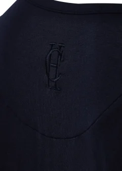 Relax Fit V-Neck Tee (Navy)