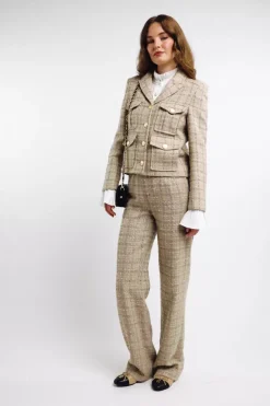 Richmond Jacket (Camel Sparkle Tweed)