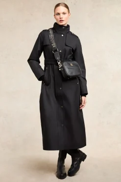 Rosedale Waterproof Longline Coat (Black)