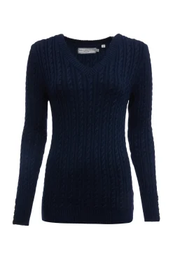Seattle V-Neck Knit (Ink Navy)