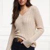 Seattle V-Neck Knit (Oatmeal)