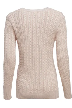 Seattle V-Neck Knit (Oatmeal)