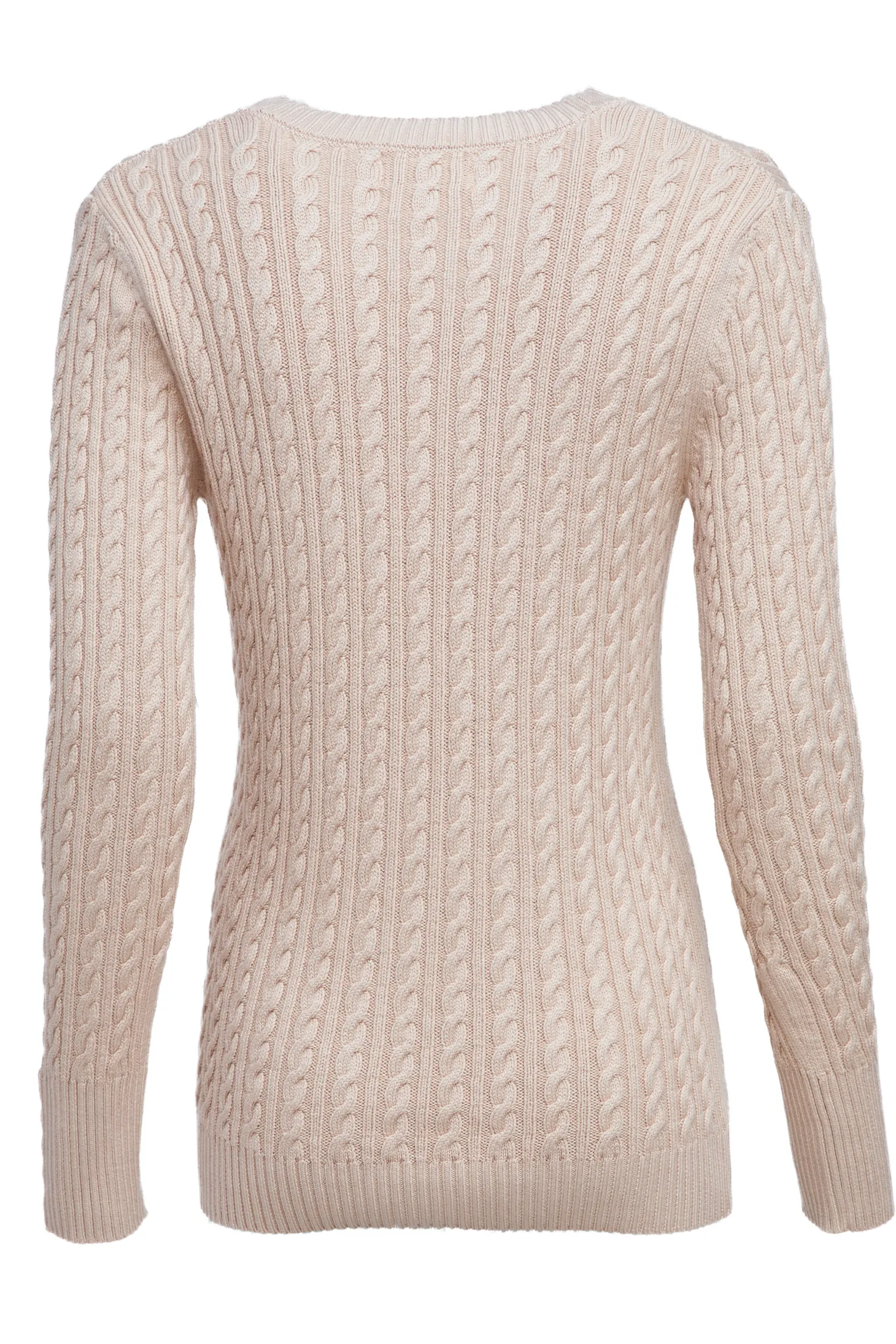 Seattle V-Neck Knit (Oatmeal)