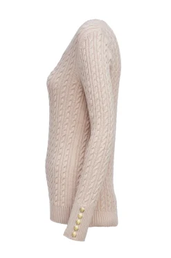 Seattle V-Neck Knit (Oatmeal)
