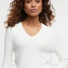 Seattle V-Neck Knit (Winter White)