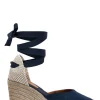 Seville Wedge Sandal (Navy)