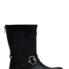 Sherpa Lined Chelsea Wellington (Matte Black)