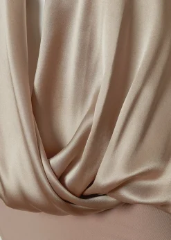 Silk Bodysuit (Champagne)