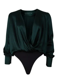 Silk Bodysuit (Emerald)