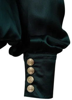 Silk Bodysuit (Emerald)