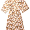 Silk Full Length Dressing Gown (Blush)